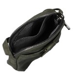 Menší dámská crossbody kapsa Lóra, zelená