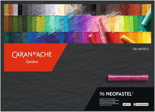 Caran d´Ache Caran d´Ache, 7400.396, Neopastel, sada uměleckých olejových pastelů, 96 ks