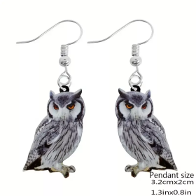 Ptakoviny.cz Náušnice sova