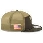 New Era Pánská kšiltovka Washington Commanders NFL 2025 Salute to Service 9FIFTY Split Panel Trucker Snap