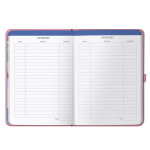 Busy B Týdenní diář Perfect Planner Pink 2026/27, růžová barva, papír