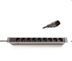 Triton 19" rozvodný panel 9x230V French / Rozvodný panel / 1x C14 do UPS (620090U)