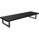 CERANO - Deska pod umyvadlo Navira Pro + 2 konzole pod desku - černá matná - 100x46x3,6 CER-606024