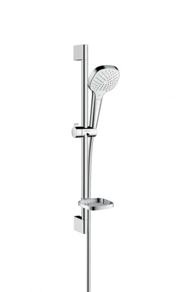 HANSGROHE - Croma Select E Sprchová souprava Vario 0,65m s mýdlenkou Casetta, bílá/chrom 26586400