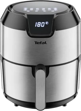 Tefal EY401D Easy Fry Deluxe / Horkovzdušná fritéza / 1500 W / 4.2 l / černá (EY401D)