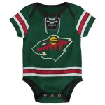 Outerstuff Dětské body Minnesota Wild NHL Hockey Pro Creeper – Blank Velikost: 24 měsíců