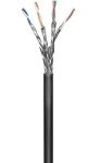 MicroConnect CAT6 S/FTP SOLID OUTDOOR 100m černá / PE (KAB024-100)
