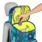 Školní aktovka CLOUD pro prvňáčky - 5dílný set, Step by Step DOG BASTY, certifikát