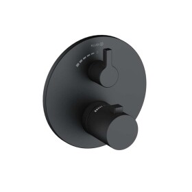 KLUDI - Nova Fonte Termostatická sprchová baterie pod omítku, matná černá 208853915
