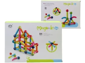 MaDe Magnetická stavebnice, 32 x 6,5 x 24cm