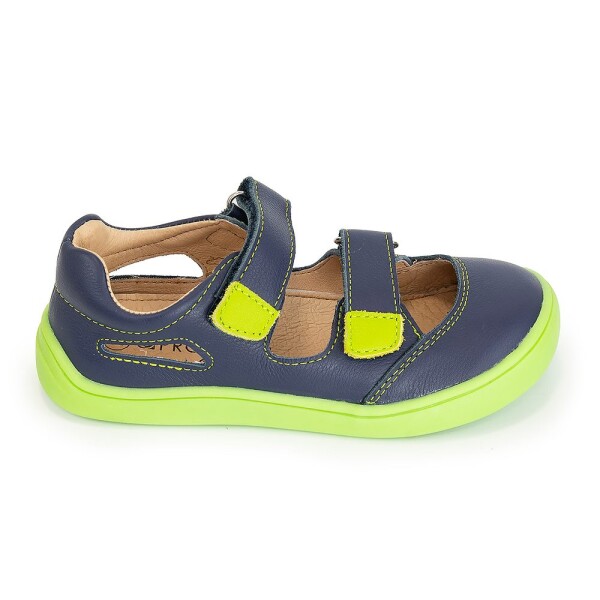 Chlapecké sandály Barefoot TERY NAVY, Protetika, modrá - 21