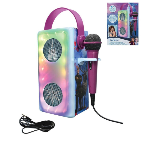 Lexibook bluetooth reproduktor Frozen s mikrofonem a světelnými efekty - Alltoys Lexibook
