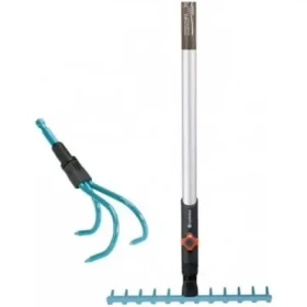 Gardena Combisystem 03004-20 Sada zahradního nářadí - Hrábě 03177-20 | Kultivátor 03166-20 | Násada 03723-20 (03004-20)
