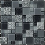 Mozaika 300x300x4mm, RETRO GREY CMOZ05L