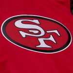 Mitchell & Ness Pánská bunda San Francisco 49ers NFL Throw it Back Heavyweight Satin Velikost: 2XL