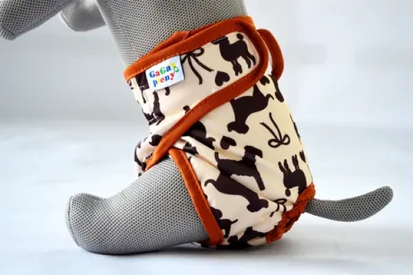 GaGa's Kalhotky pro psy Hnědý pes XL (8594197441767)