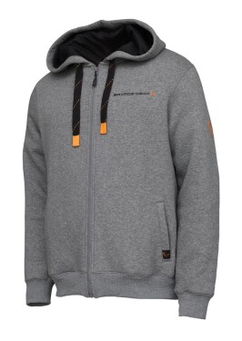 Savage Gear Classic Zip Hoodie Grey Melange XL