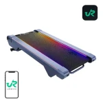 UREVO Běžecký pás CyberPad modrý / Elektrický / sklon 14 % / 6 km/h / nosnost 120 kg / skládací (SIFUREBIE0015)