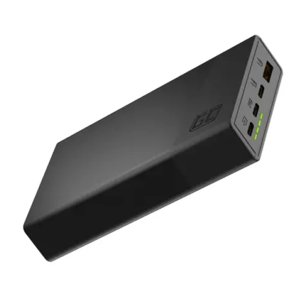 Green Cell PowerPlay20S 20000mAh / Power Bank / Li-Pol / 5/9/12V / 3x USB-C / 1xUSB (PBGC03S)