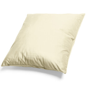 Mikroplyšový povlak na polštář 50x50 cm Smetanový