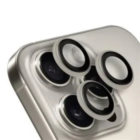 OBAL:ME Ochrana Čoček pro Apple iPhone 15 Pro/15 Pro Max Natural Titanium (57983125793)