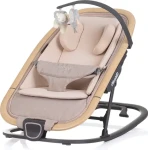CHIPOLINO Kojenecké lehátko Senso Biscotta+Wood (SHESO0252BI)