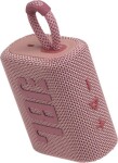 JBL GO 3 růžová / Přenosný reproduktor / Bluetooth / výdrž 5 hodin / IPX7 (JBL GO3PINK)