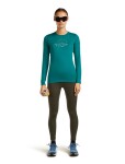 Dámské merino legíny ICEBREAKER Wmns 260 Fastray II 25 High Rise Tights, Dark Loden velikost: S
