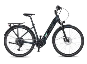 4Ever Comfort Sport 720 nízkonástupové elektrokolo Black/Hologram vel. 16"