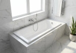 Obdélníková vana SAT Aurum 170x70 cm akrylát levá i pravá SATVAUR170 SATVAUR170