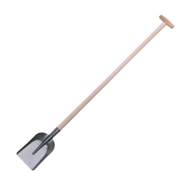 Lopata železná, drenážní (18cm), s násadou T