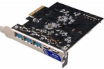 Akasa AK-PCCU3-09 / karta PCIe / 3x USB-A 3.0 / 2x USB-C (AK-PCCU3-09)