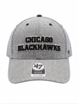 47 Brand Pánská kšiltovka Chicago Blackhawks NHL ´47 MVP Grey