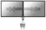 Neomounts FPMA-D940D stříbrná / stolní držák na dva monitory / 10-24" / otočný / VESA 75x75 - 100x100 / nosnost 14 kg (FPMA-D940D)