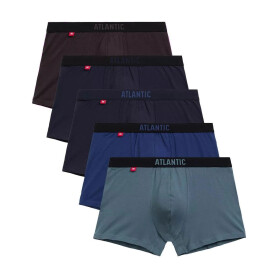 Pánské boxerky 5 pack 004/1 - Atlantic vícebarevná XXL