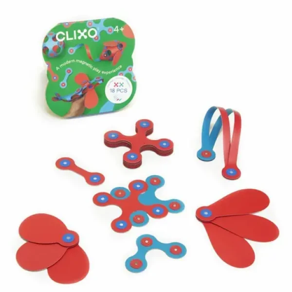 Clixo Itsy Flamingo Turquoise Magnetická stavebnice