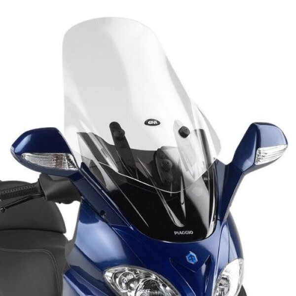 D229St plexi čiré Piaggio X9 200-250-500 Evolution (03-08), vxš650x500 mm