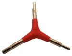 RULYT Klíč na kolo Y / imbus 4 mm, 5 mm, 6 mm / ocel / plastové držadlo