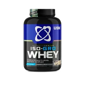 USN Iso-Gro Whey Protein 2000 g cookies (14619)