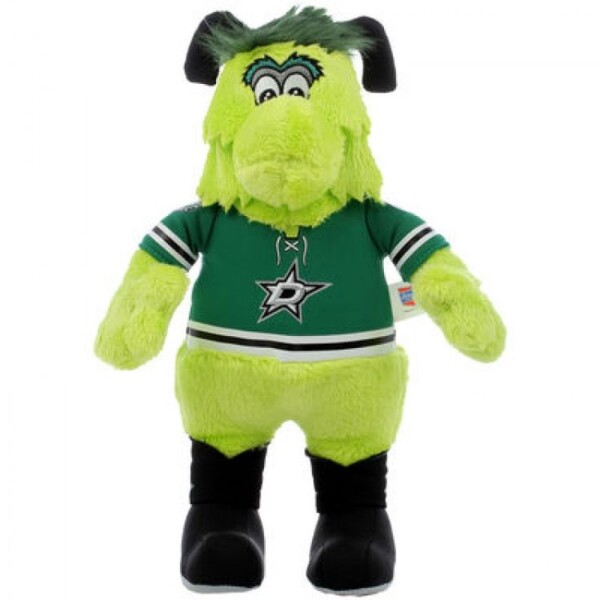 Bleacher Creatures Plyšový maskot Dallas Stars NHL Victor E Green #00 Plush Figure