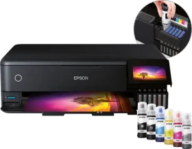 Epson EcoTank ET-8550 černá / Ink. multifunkce / A3+ / 16ppm / 5760x1440dpi / tisk sken. kop. / USB Wi-Fi LAN (C11CJ21401)