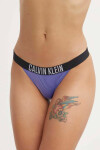 Dámské plavkové kalhotky KW0KW02611 C86 modré Calvin Klein