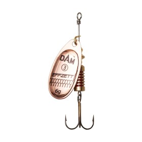 DAM Třpytka Effzett Standard Spinner Copper - 4g vel.2,DAM Třpytka Effzett Standard Spinner Copper - 4g vel.2