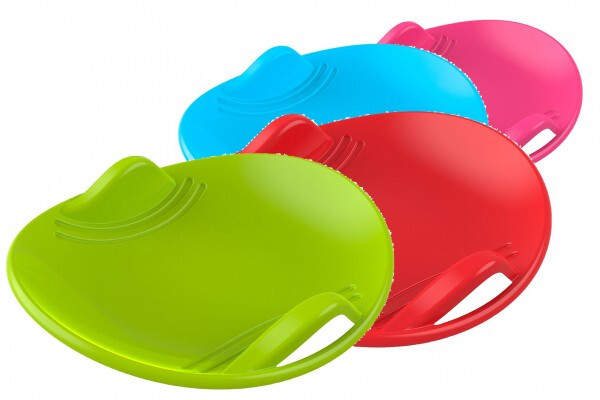 Sněžný talíř plast průměr mix barev