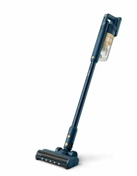 Philips Aqua 5000 XC5043/01 modrá / Aku tyčový vysavač / 0.27 l / 60 min / Li-Ion / 84 dB / 25.2 V (XC5043/01)