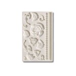 Dortisimo Silikonová forma Růže, listy a bordury