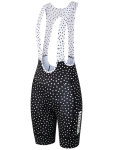 Cyklokraťasy CYCOLOGY Polka Dot, černé, dámské (Motiv Polka Dot, velikost XXL)