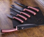 BERLINGERHAUS Sada nožů s magnetickým stojanem 6 ks I-Rose Edition BH-2516
