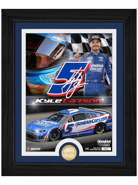 Obraz Kyle Larson Hendrick Motorsports Bronze Coin NASCAR