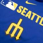 Nike Pánská mikina Seattle Mariners MLB 2025 City Connect Authentic Therma Hoodie Velikost: XL